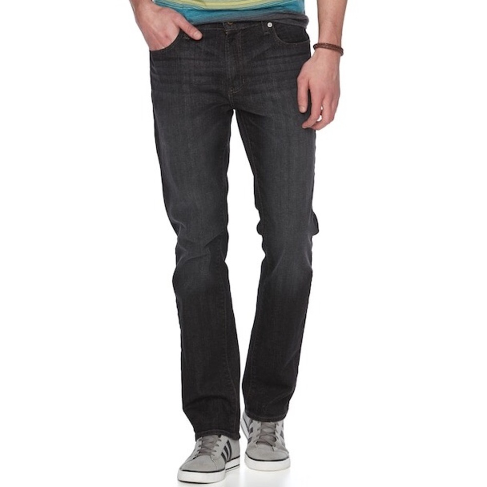 Urban Pipeline Black Denim Jeans